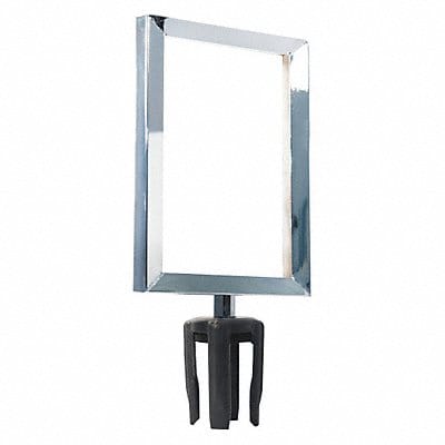 Sign Frame 11 H 8 1/2 W Chrome