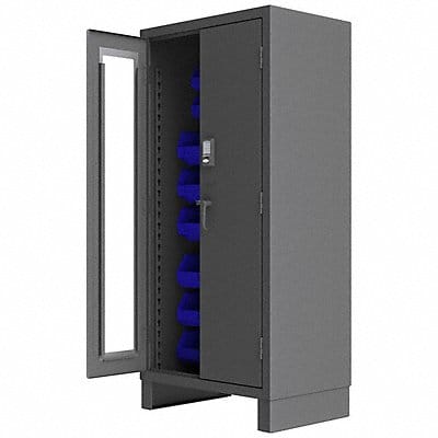 K4873 Bin Cabinet 78 x36 x24 Gray 30BlueBns