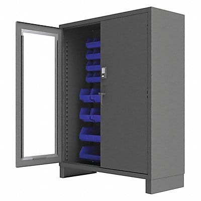 K4875 Bin Cabinet 78 x60 x24 Gray 54BlueBns