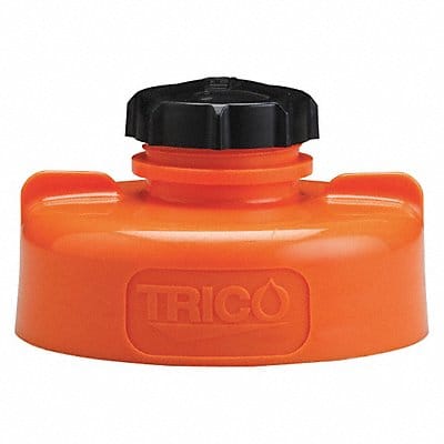 Storage Lid HDPE 3.25 in H Orange