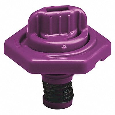 Breather Vent HDPE 1.50 in H Purple