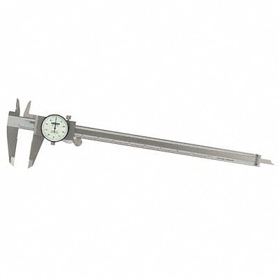 Dial Caliper White 0-12 Range 2 Jaw D