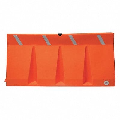 J2255 Polycade Traffic Barrier Orange 34inH