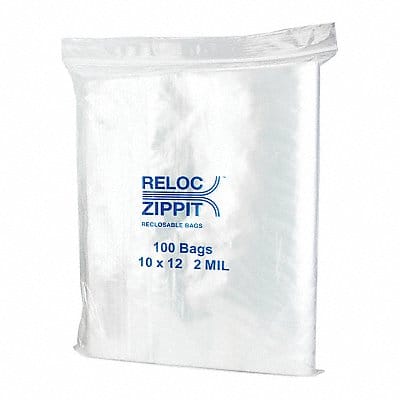 Reclosable Poly Bag Zip Seal PK1000