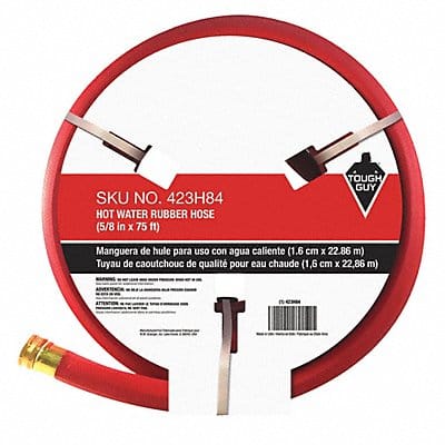 Water Hose 5/8 I.D.75 ft Rubber