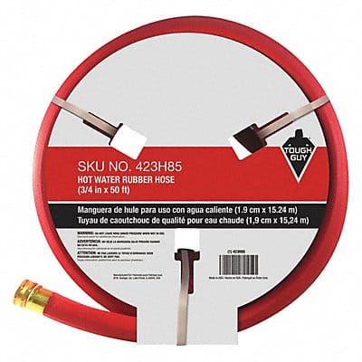 Water Hose 3/4 I.D.50 ft Rubber