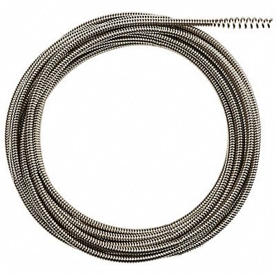 Drain Cleaning Cable 1/4 in Dia 25 ft L