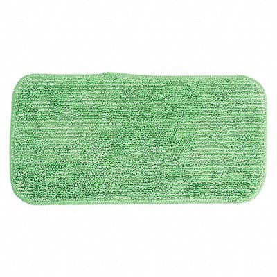 Mop Pad Green Microfiber PK12