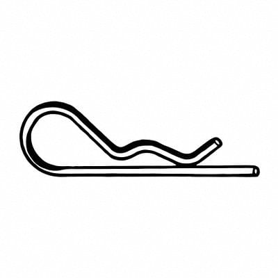 Cotter Pin Bridge 2mm dia 50mm L PK10 Cotter Pin Bridge 2mm dia 50mm L PK10