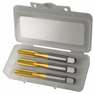 Three Piece Tap Kit M5-0.80 HSS