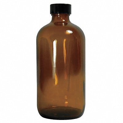 Bottle 94 mm H Amber 39 mm Dia PK24