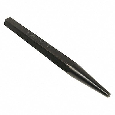 Solid Punch 6in L 5/16in Tip Steel BO