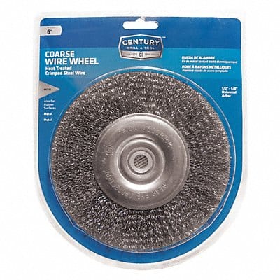 BeNch Grind Crimped Wire Wheel 6iNcoarse