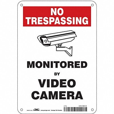 Safety Sign 10 inx7 in Aluminum