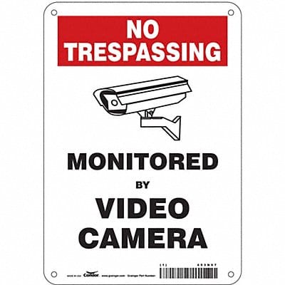Safety Sign 10 inx7 in Polyethylene