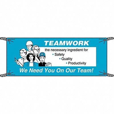 Banner 48 in x 120 in Polyethylene