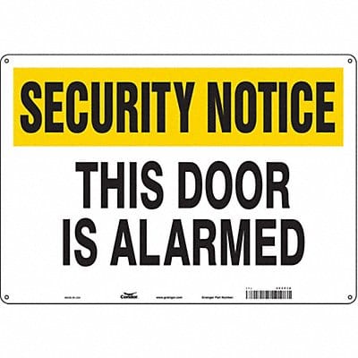 Safety Sign 14 in x 20 in Polyethylene