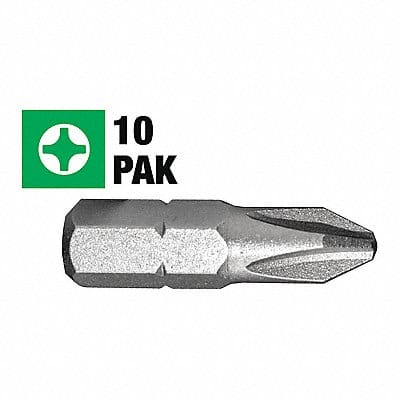 Phillips Insert Screwdriver Bit 3 25Pk