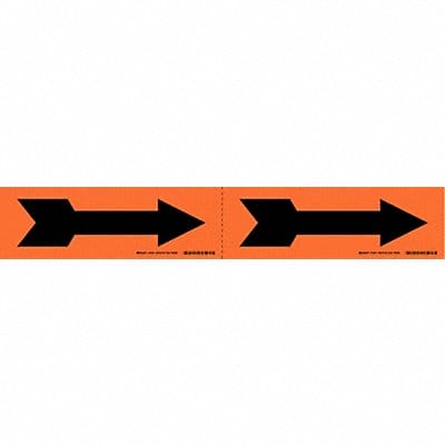 Pipe Marker (Arrow) 2 1/4in H 7in W