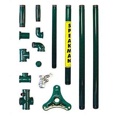 Stanchion 1-1/4 in Assembly Stand. Bowl