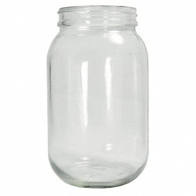Bottle 214 mm H Clear 124 mm Dia PK6