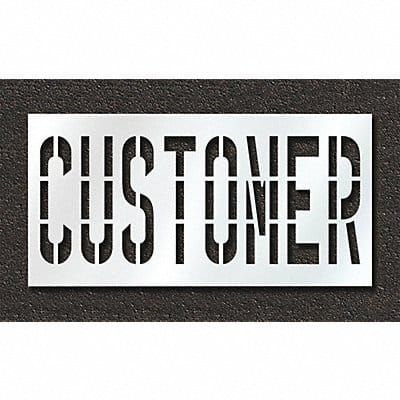 Pavement Stencil Customer