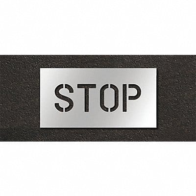Pavement Stencil Stop