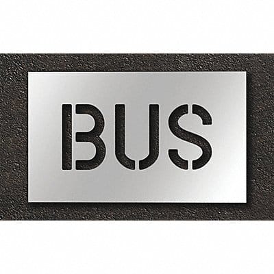 Pavement Stencil Bus