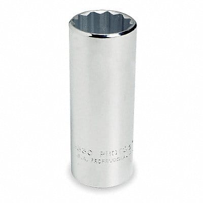 Socket Steel Chrome 1 1/16 in