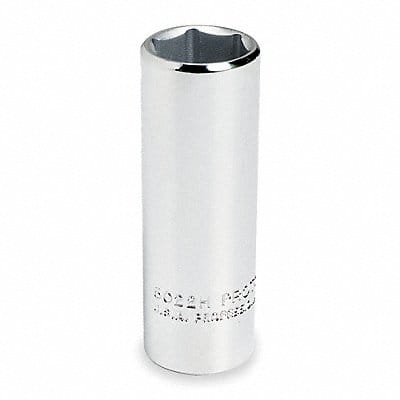 Socket Steel Chrome 1/2 in
