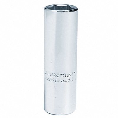 Socket Steel Chrome 9 mm