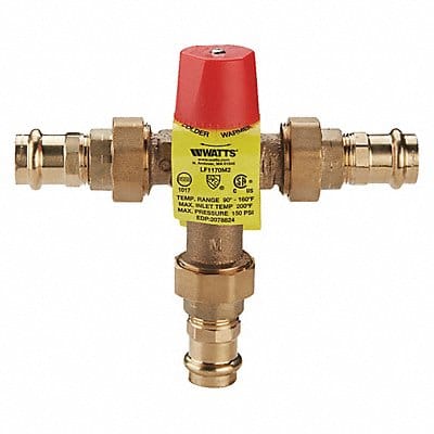 Mixing Valve 0.5 to 23 gpm 1/2 Inlet Sz