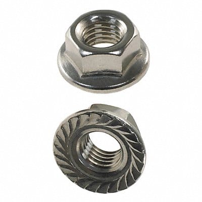 SLk Flng Nt StnlsStl #8-32 18-8 50PK