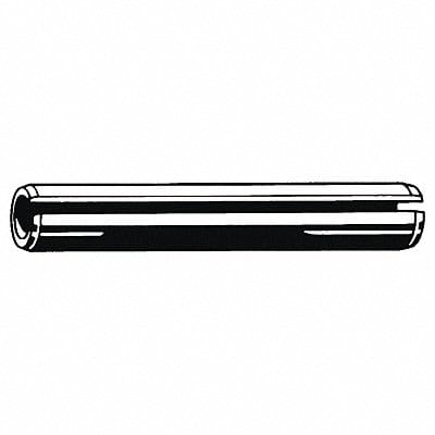 Spring Pin Sltd 3/8inx1-1/4in Znc PK10