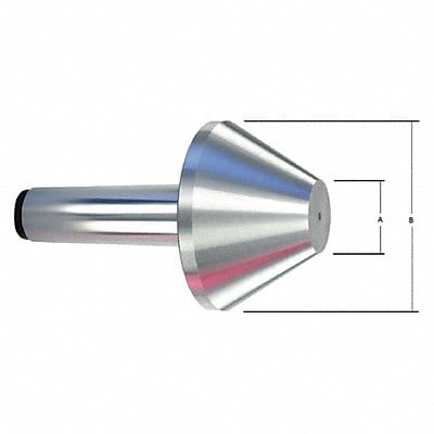 Live Center Taper Bull Head