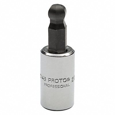 Socket Bit Steel 1/4 in TpSz 1/4 in