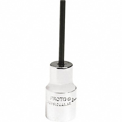 Socket Bit Steel 1/4 in TpSz 3 mm