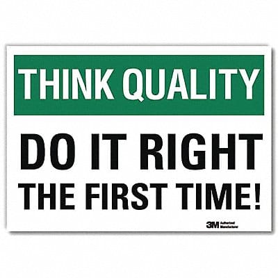 Safety Decal 7 in x 10 in Rflct Sheeting