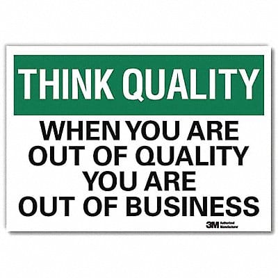 Safety Decal 7 in x 10 in Rflct Sheeting