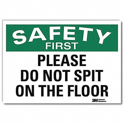 Safety Decal 10x14in Reflective Sheeting