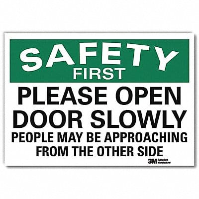 Safety Decal 7x10in Reflective Sheeting