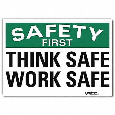 Safety Decal 5inx7in Reflective Sheeting