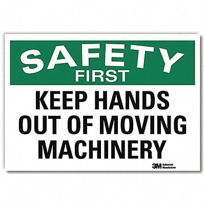 Safety Decal 10in x 14in Rflct Sheeting
