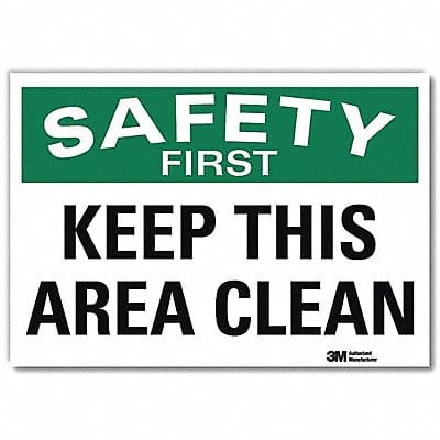 Safety Decal 7x10in Reflective Sheeting