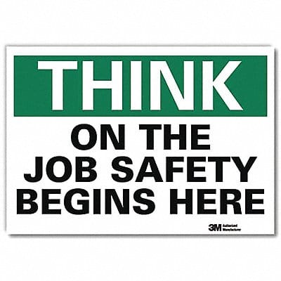 Safety Decal 5inx7in Reflective Sheeting