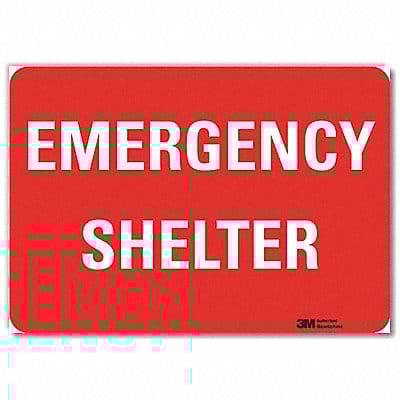 Safety Decal 5inx7in Reflective Sheeting