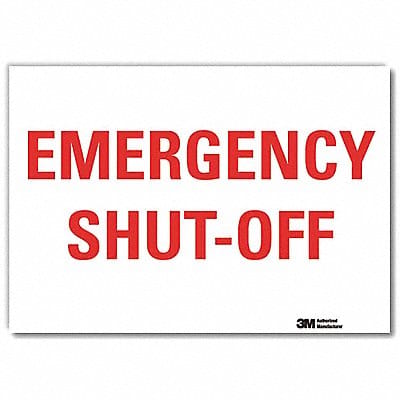 Safety Decal 7x10in Reflective Sheeting