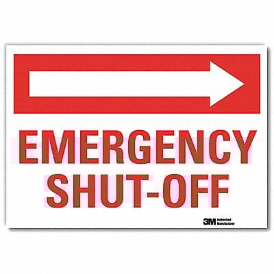 Safety Decal 7x10in Reflective Sheeting