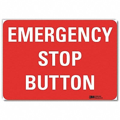 Safety Decal 10x14in Reflective Sheeting