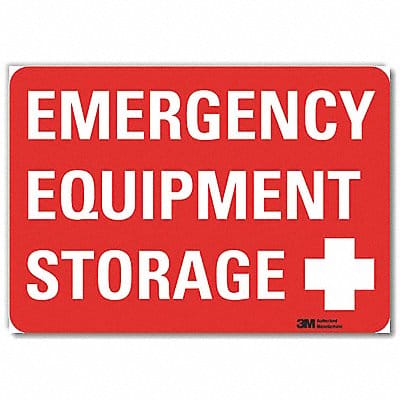 Safety Decal 7x10in Reflective Sheeting